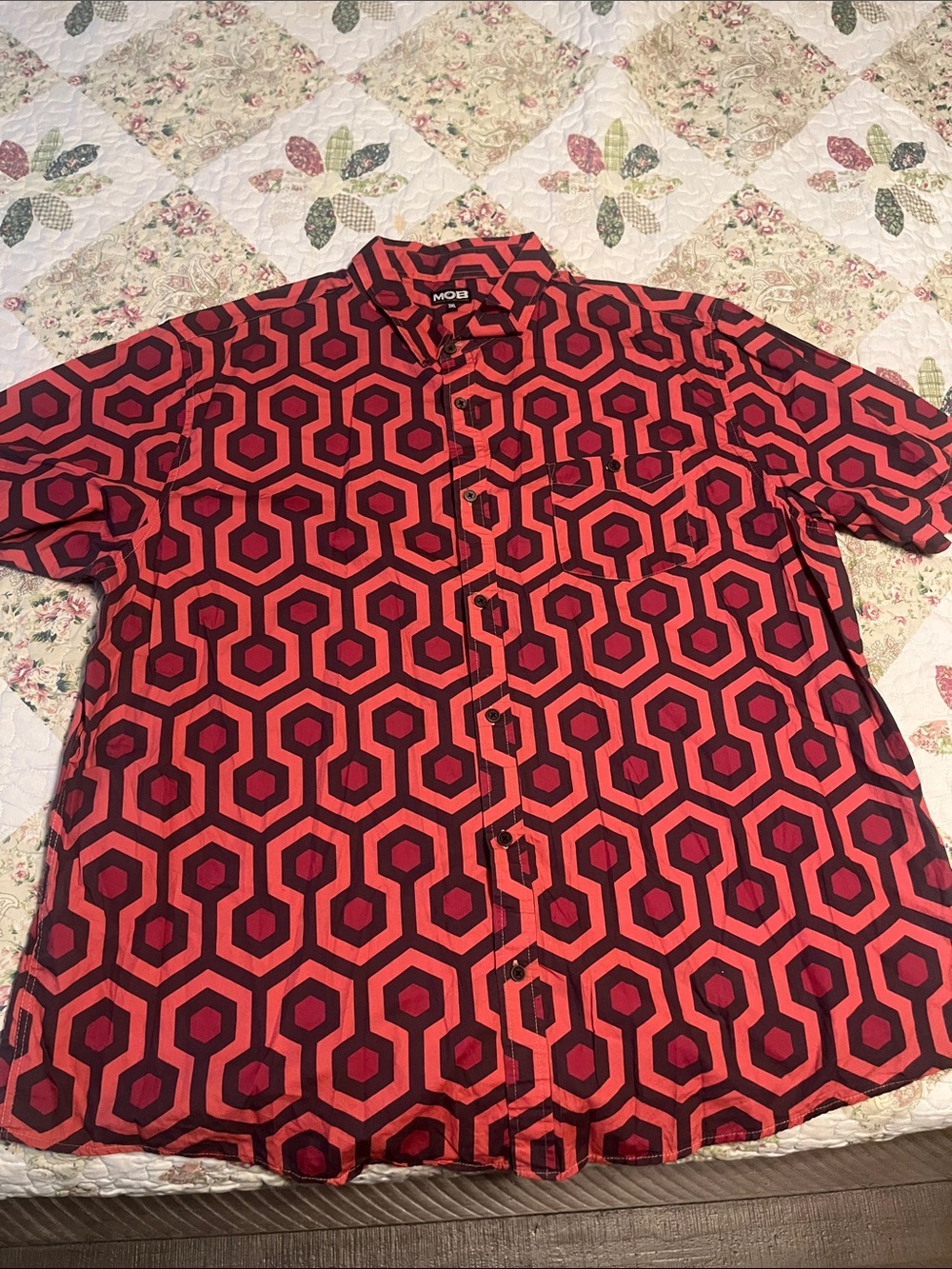 Men’s the shining button up shirt